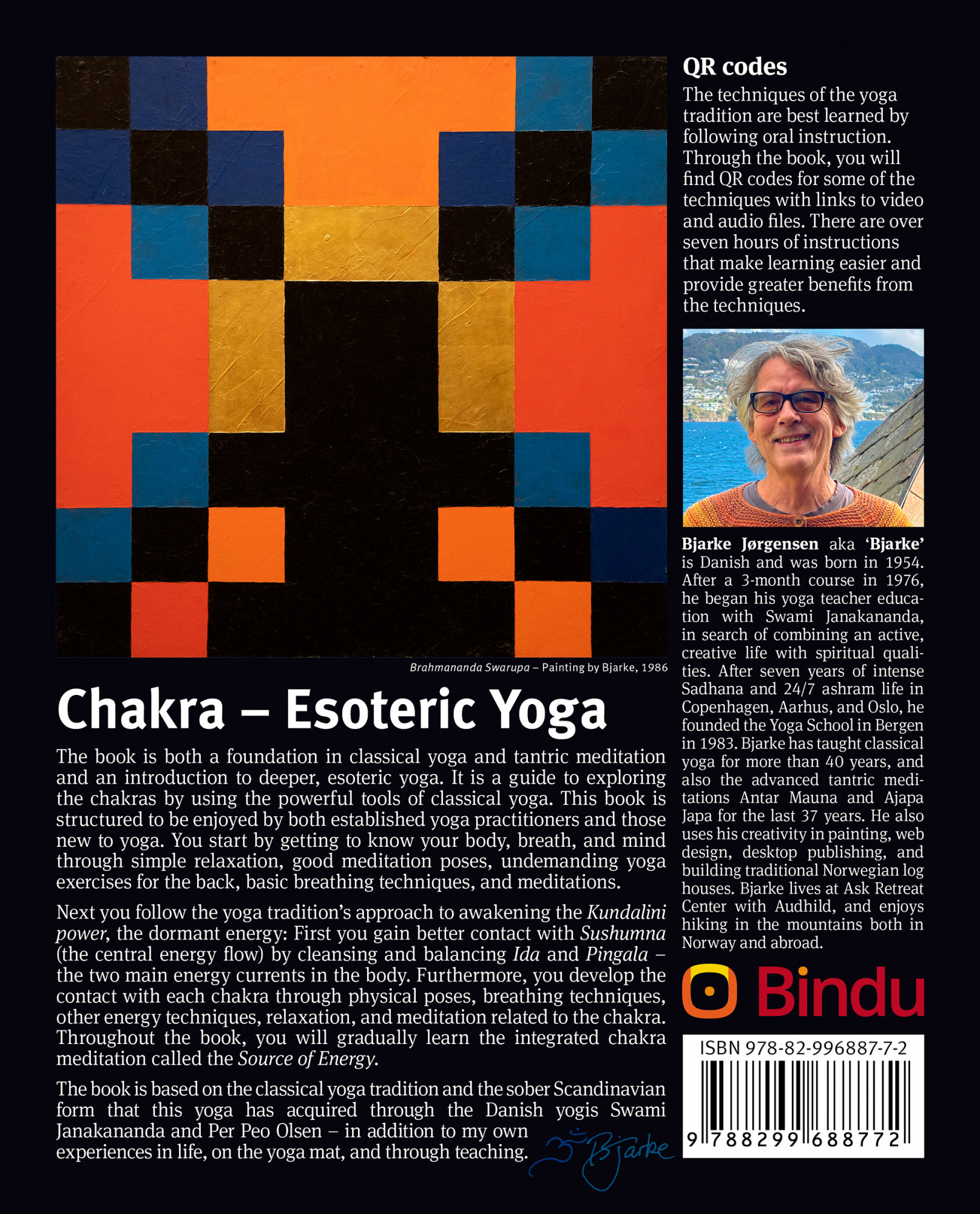 Chakra Book english - backcover